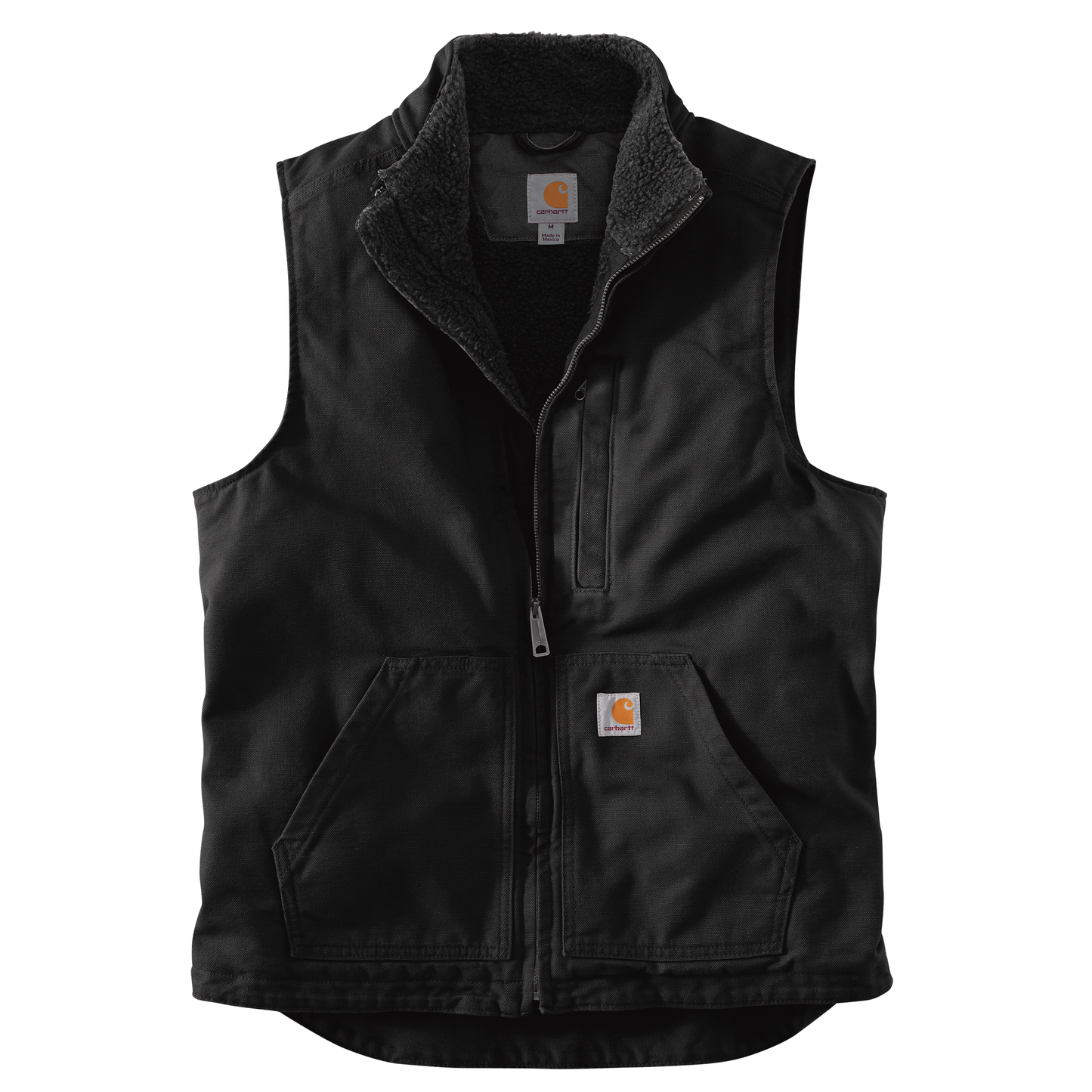 Ultra Premium Sherpa-Lined Mock Neck Vest