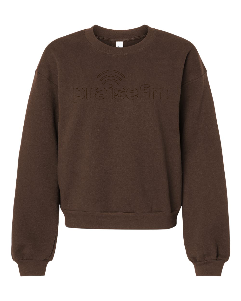 PraiseFM Women's Fleece Crewneck Sweatshirt