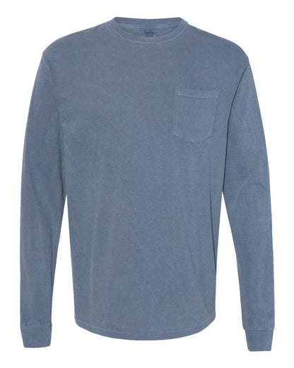 Premium Unisex Long Sleeve Pocket Tshirt