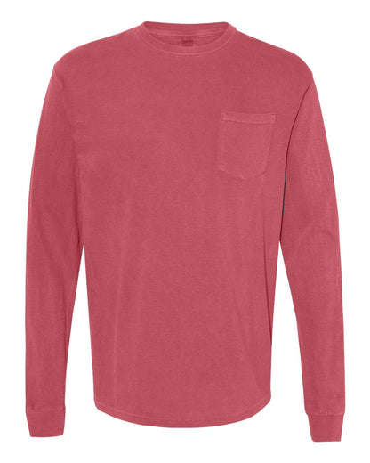 Premium Unisex Long Sleeve Pocket Tshirt