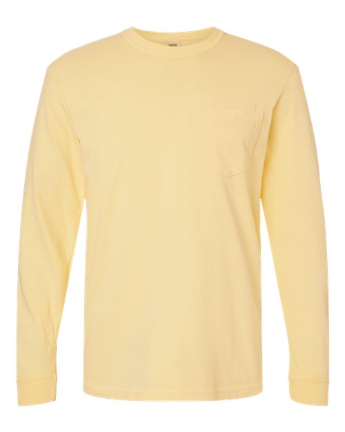 Premium Unisex Long Sleeve Pocket Tshirt