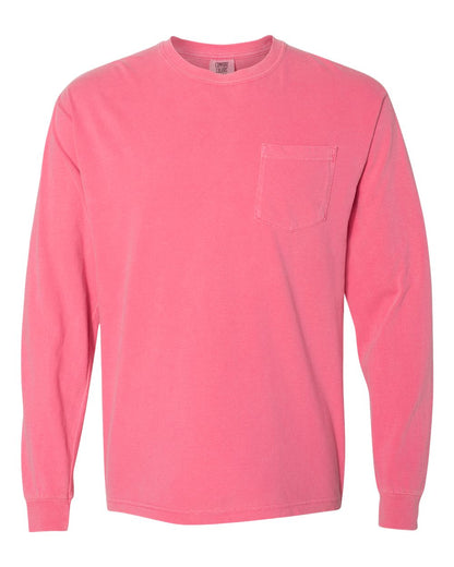 Premium Unisex Long Sleeve Pocket Tshirt