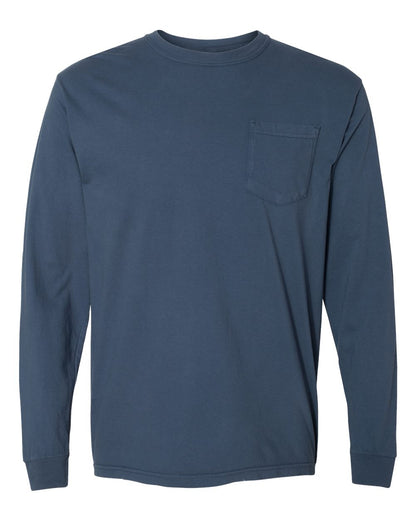 Premium Unisex Long Sleeve Pocket Tshirt