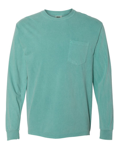 Premium Unisex Long Sleeve Pocket Tshirt