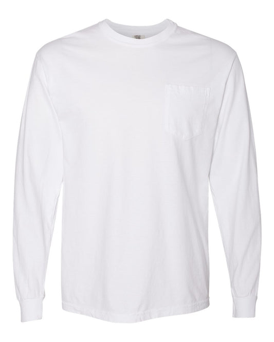 Premium Unisex Long Sleeve Pocket Tshirt