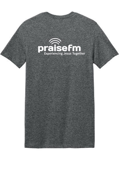 Heathered Dark Grey-Back