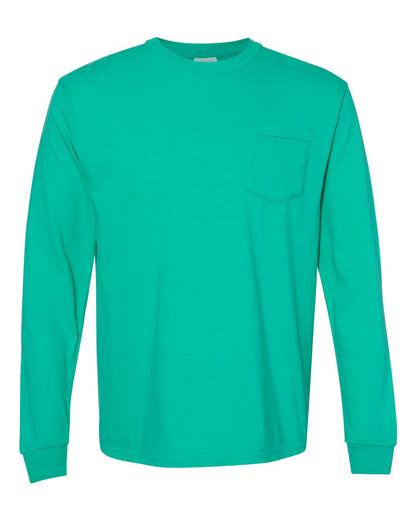 Premium Unisex Long Sleeve Pocket Tshirt