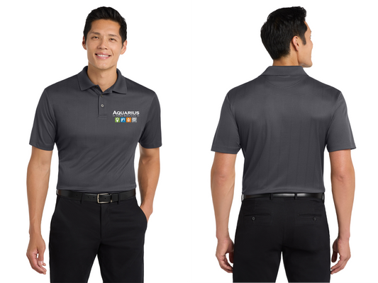 AHS Performance Fine Jaquard Polo