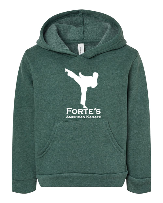 Forte's Fall Toddler Sponge Fleece Pullover Hoodie Sweatshirt