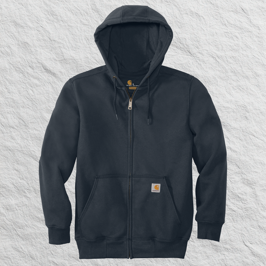 Ultra Premium Rain Defender Heavyweight Hooded Zip Front Sweatshirt