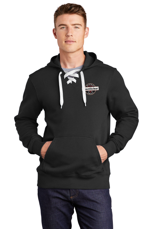 Lace Up Pullover Hooded Sweatshrit