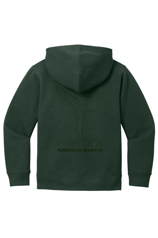 Forte's Fall Youth Fleece Full Zip Hoodie