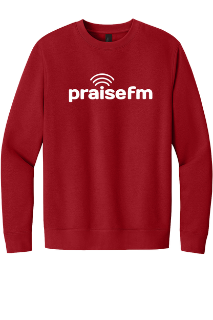PraiseFM Fleece Crew Neck Sweatshirt