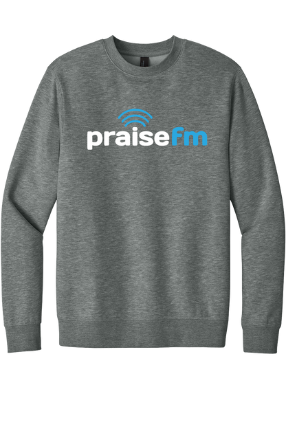 PraiseFM Fleece Crew Neck Sweatshirt