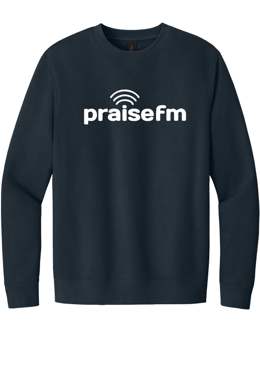 PraiseFM Fleece Crew Neck Sweatshirt