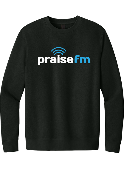PraiseFM Fleece Crew Neck Sweatshirt