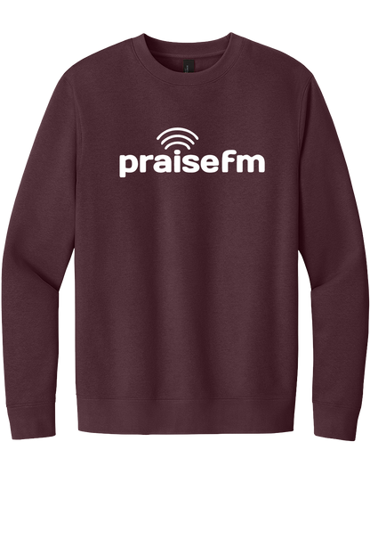 PraiseFM Fleece Crew Neck Sweatshirt