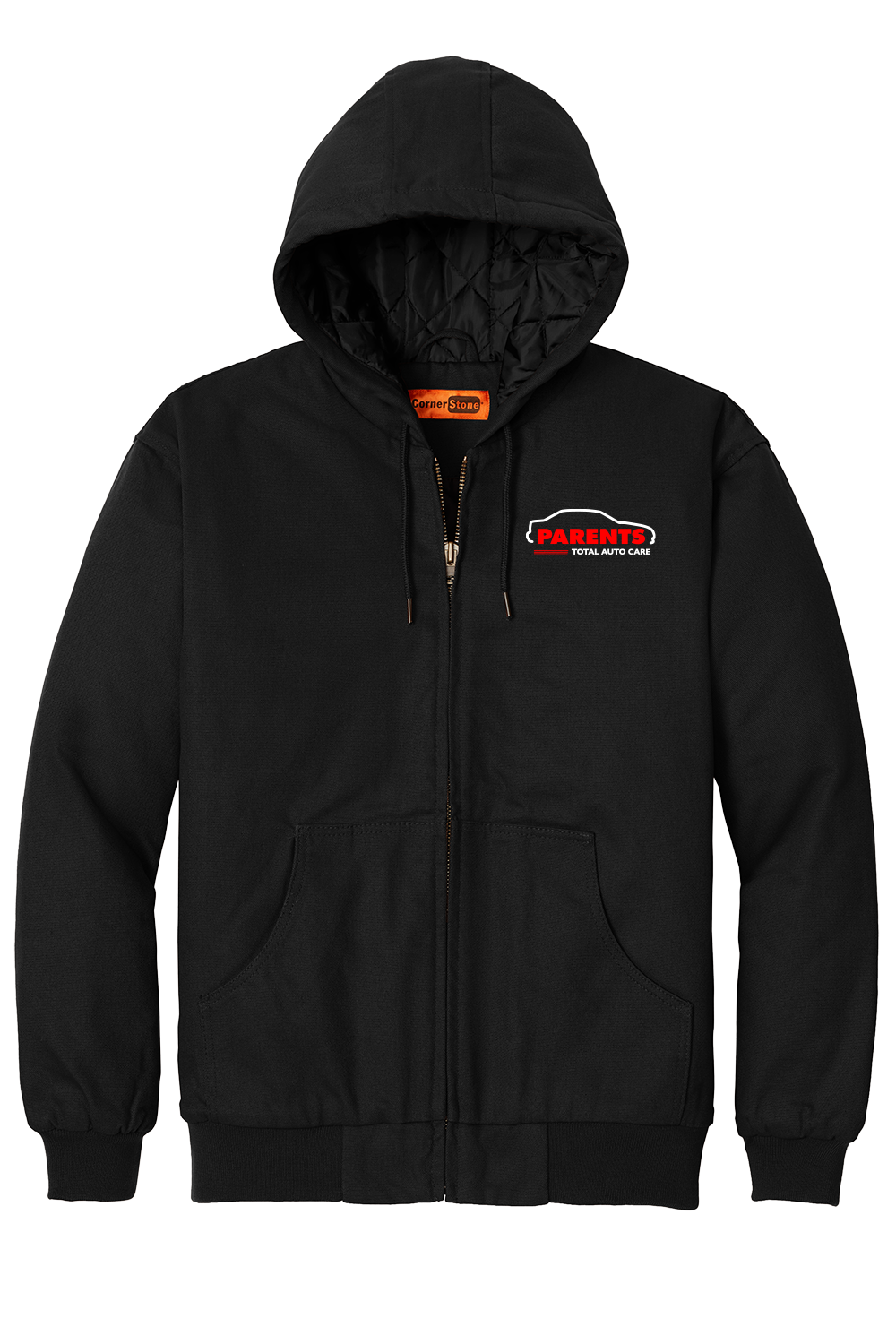 Parents Tech Duck Cloth Hooded Work Jacket
