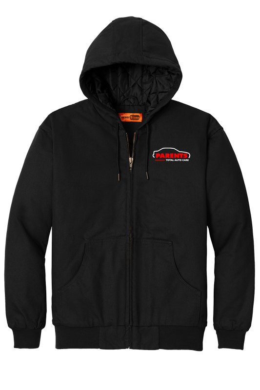 Parents Tech Duck Cloth Hooded Work Jacket