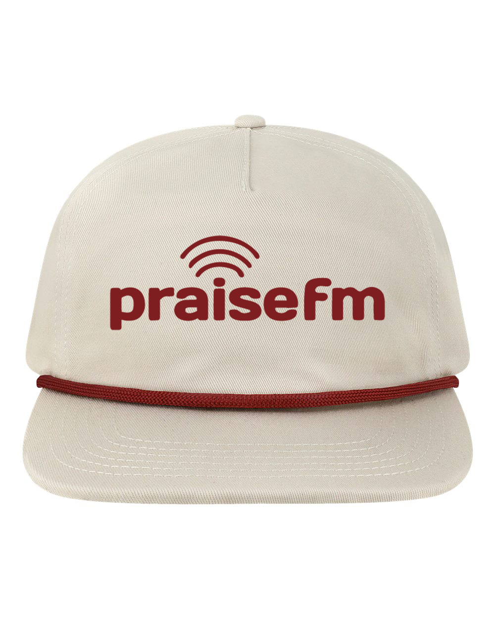 PraiseFM Unstructured with Rope Cap