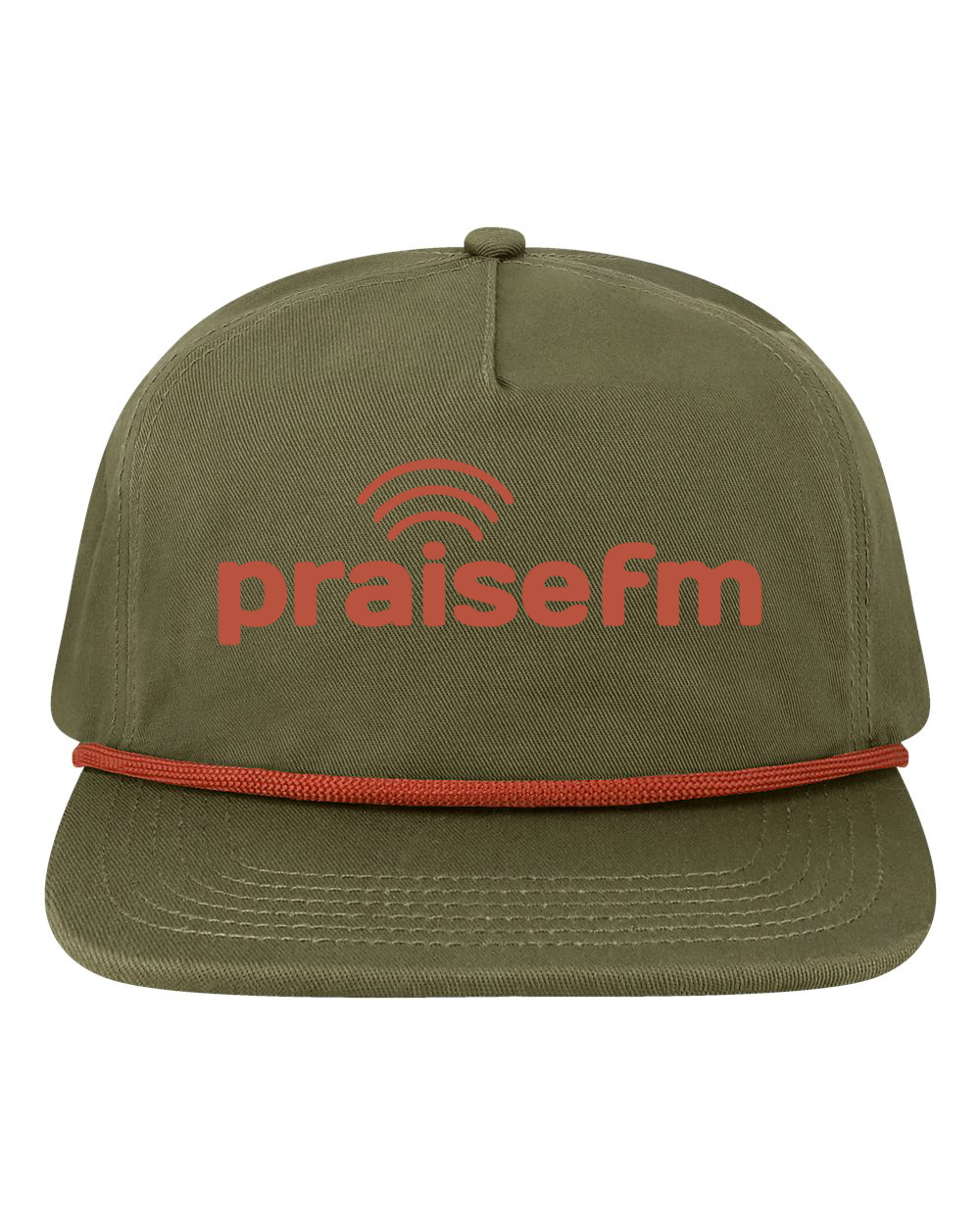PraiseFM Unstructured with Rope Cap