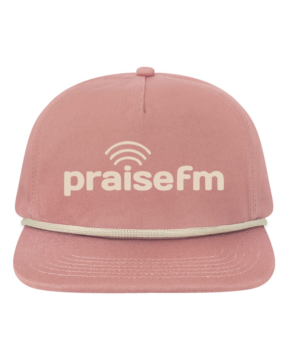 PraiseFM Unstructured with Rope Cap
