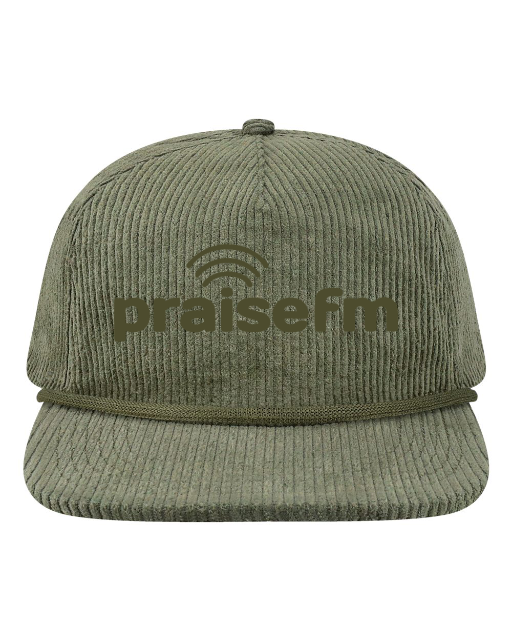 PraiseFM Unstructured with Rope Cap