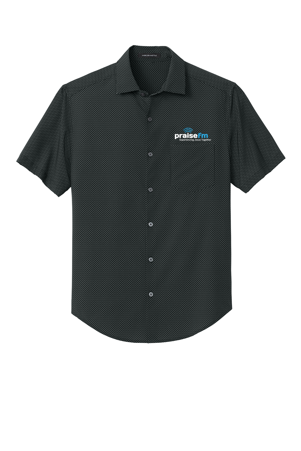 PraiseFM Men's Short Sleeve UV Capital Tech Shirt