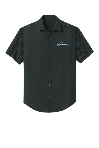 PraiseFM Men's Short Sleeve UV Capital Tech Shirt
