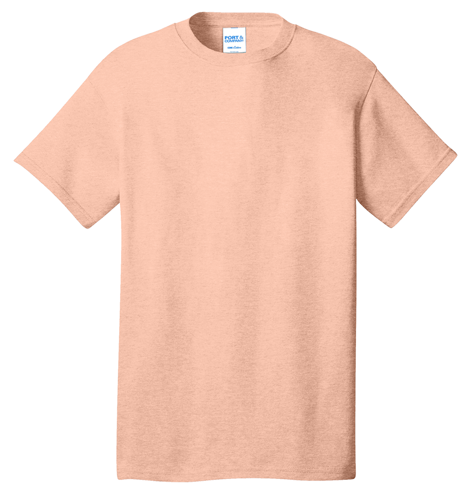 Heathered Dusty Peach