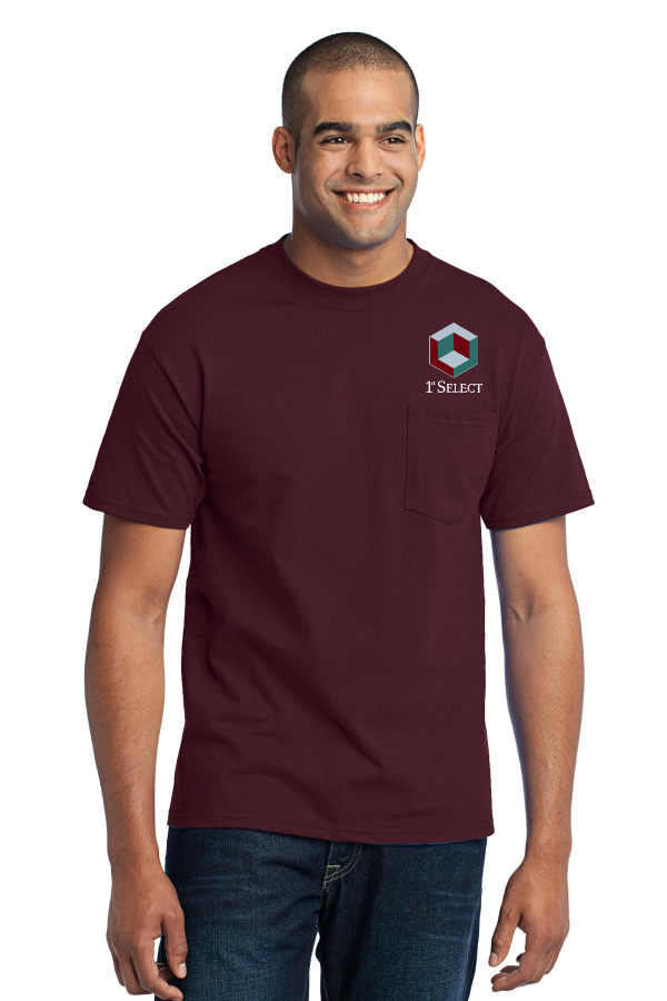 1st Select Core Blend Pocket Tee