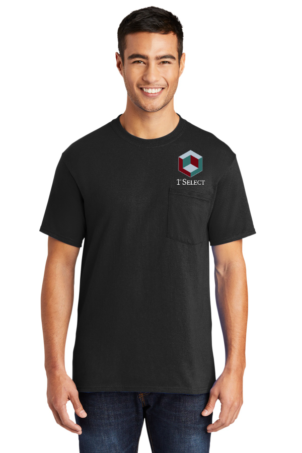 1st Select Core Blend Pocket Tee