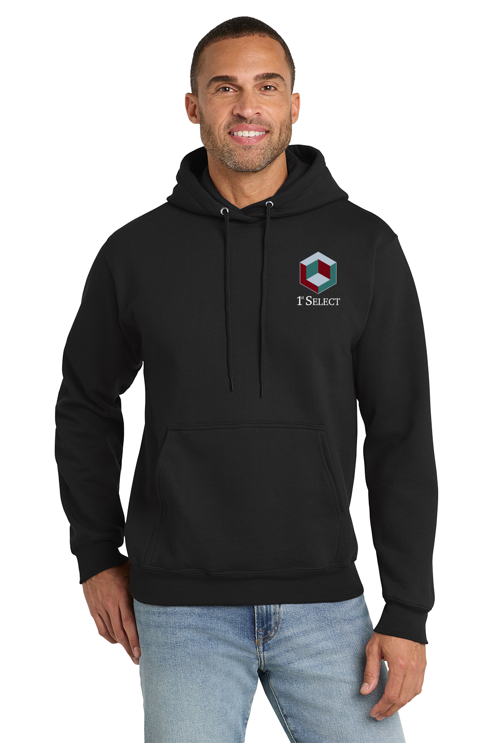 1st Select Essential Fleece Pullover Hooded Sweatshirt