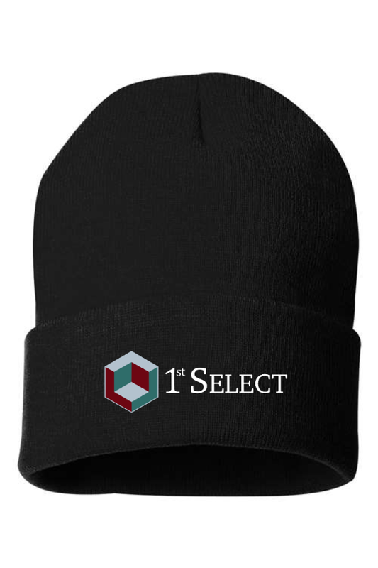 1st Select Solid Cuffed Beanie