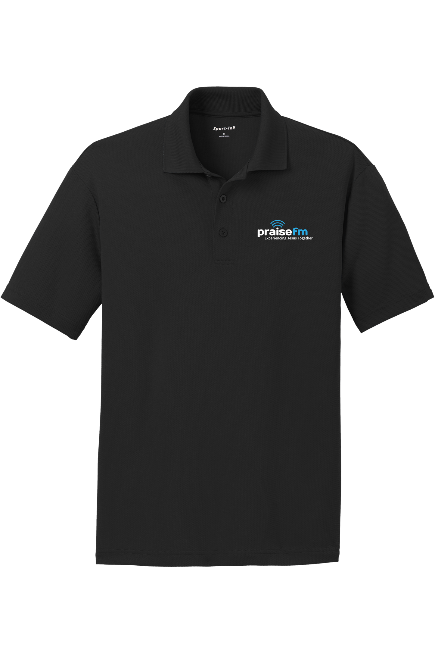 PraiseFM Unisex Breathable RacerMesh Polo