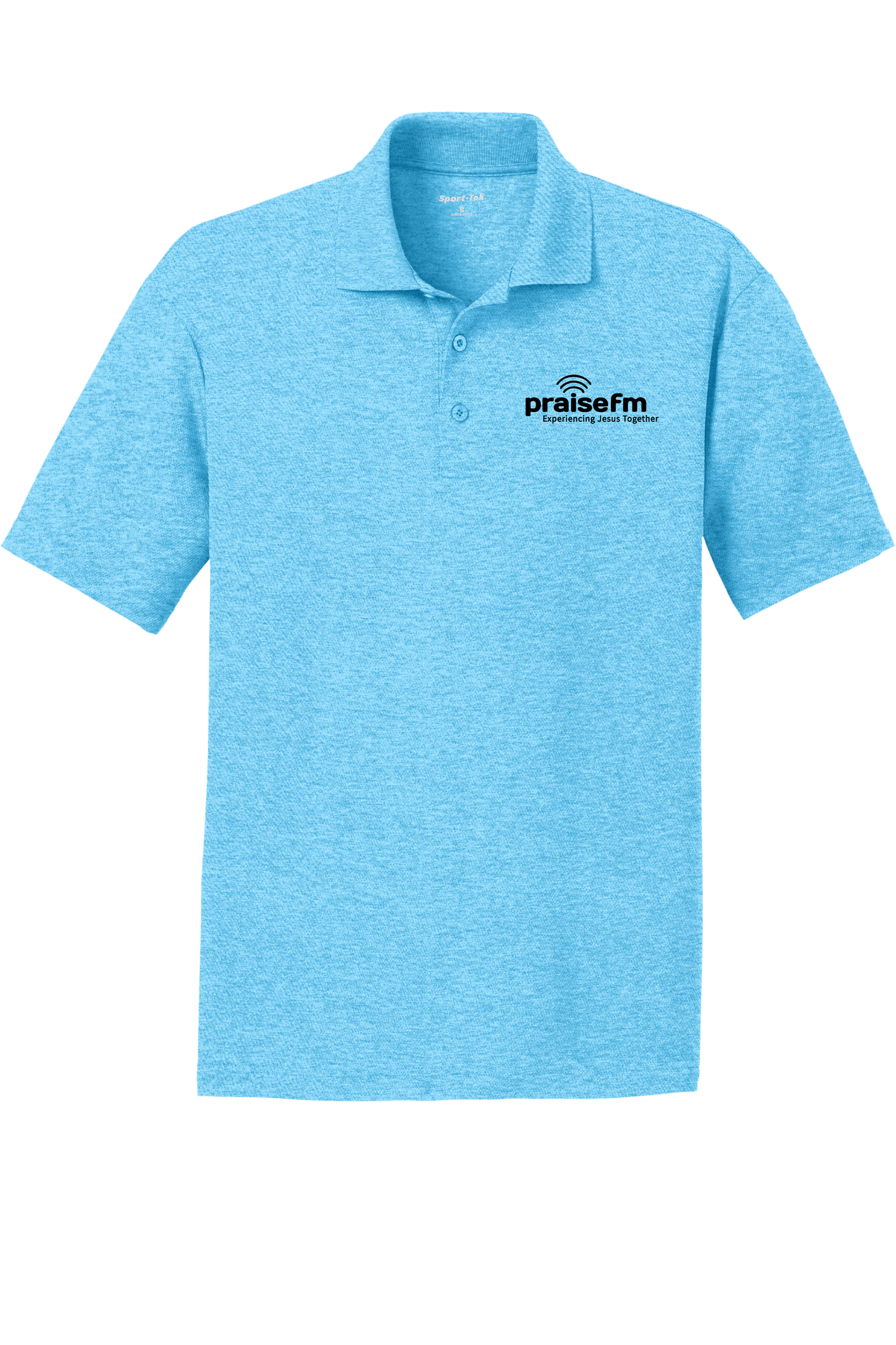 PraiseFM Unisex Breathable RacerMesh Polo