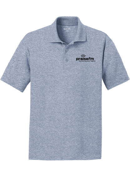 PraiseFM Unisex Breathable RacerMesh Polo