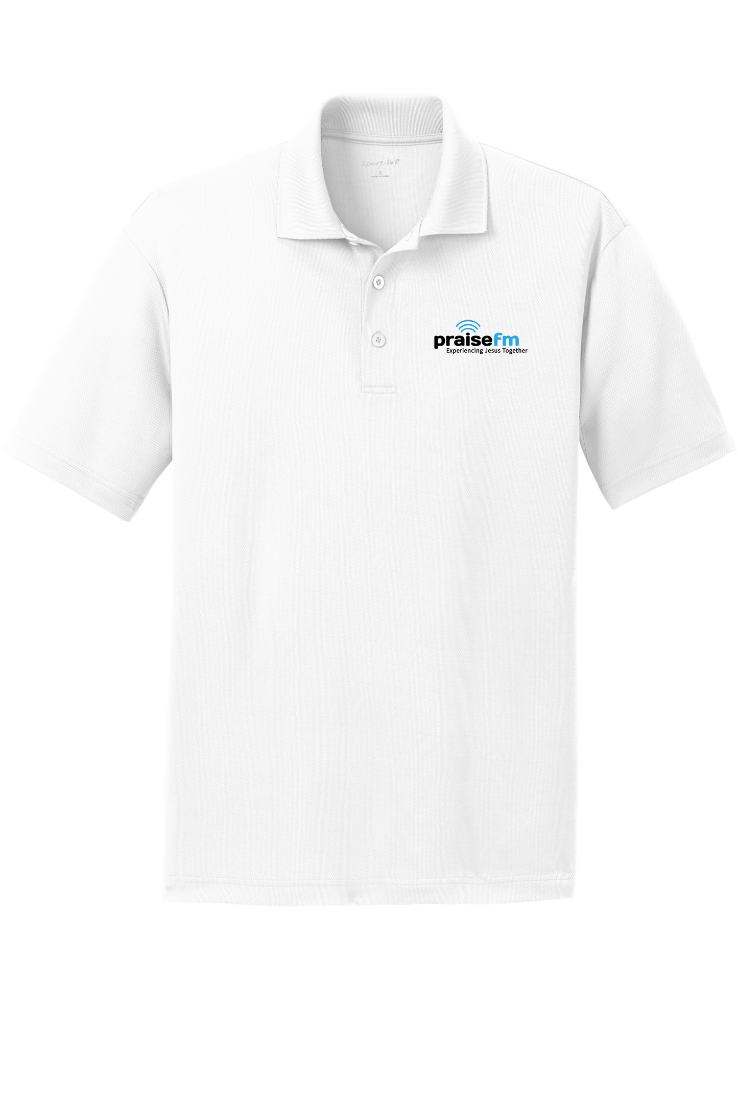 PraiseFM Unisex Breathable RacerMesh Polo