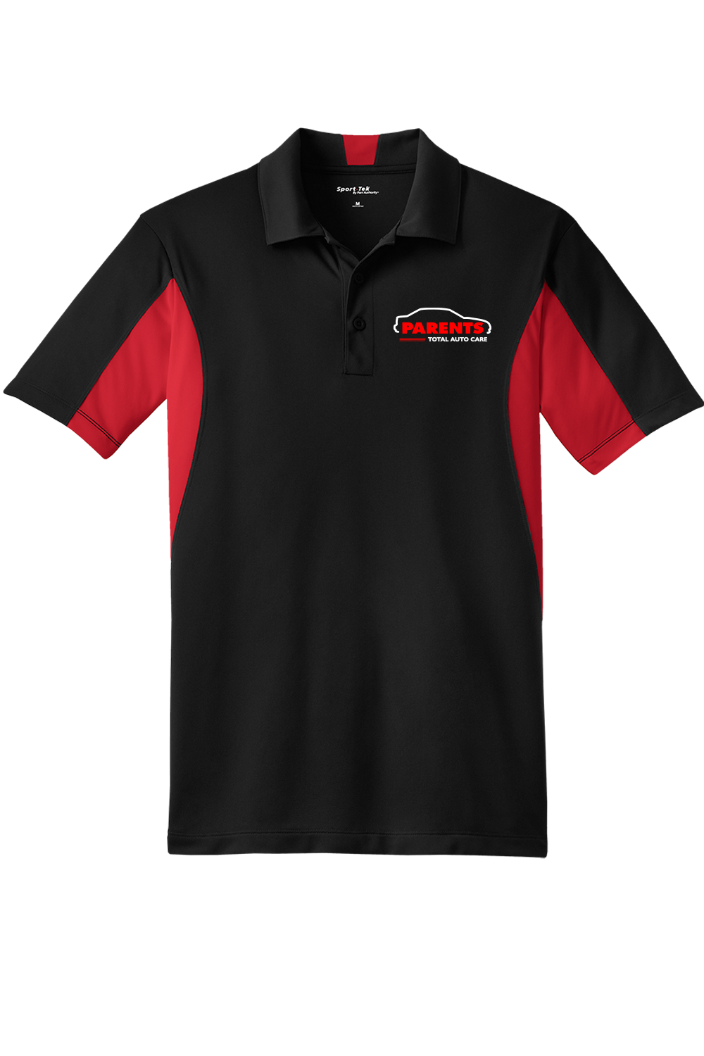 Parents Side Blocked Micropique Performance Polo