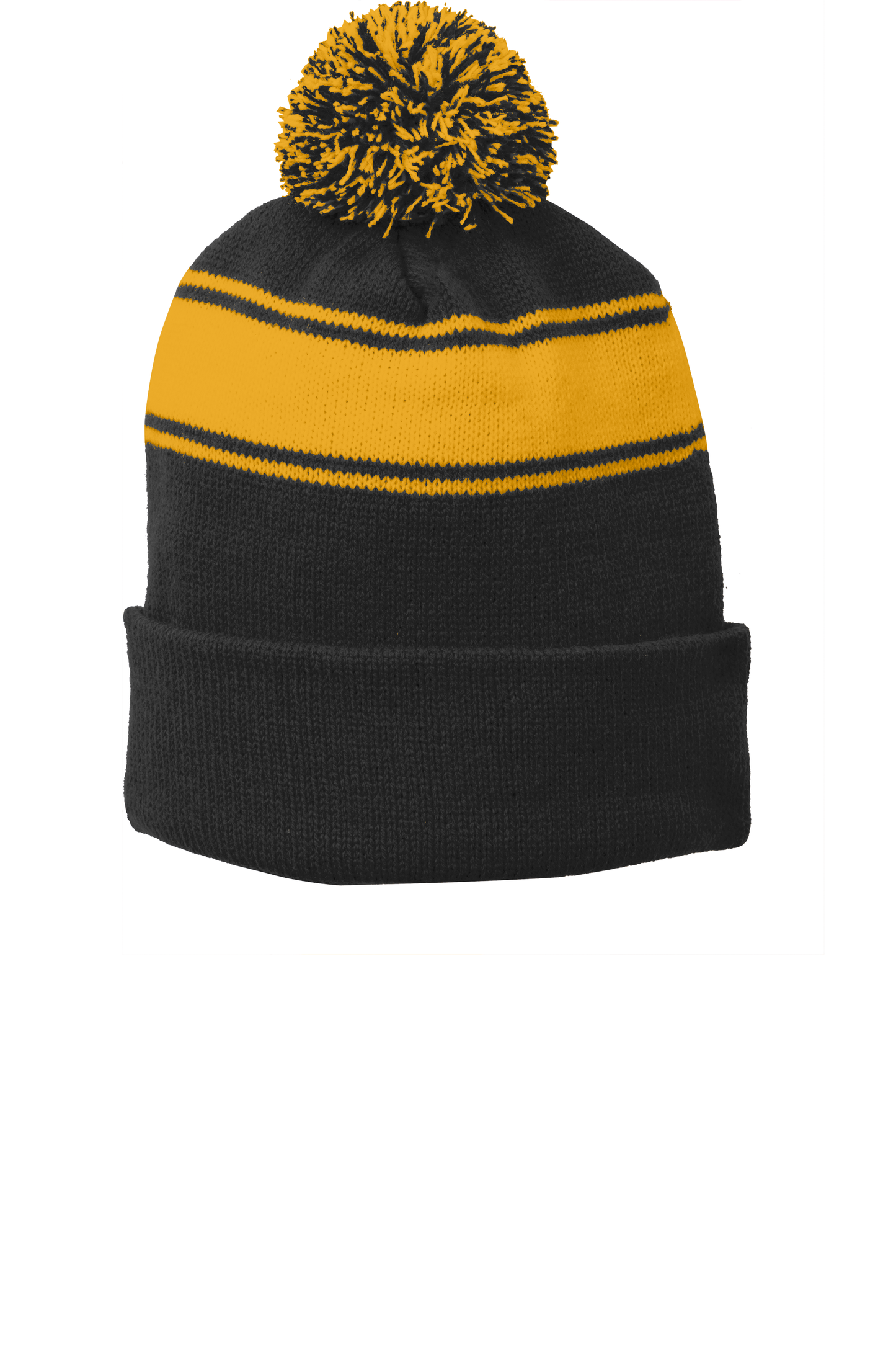 Standard Stripe Pom Pom Beanie