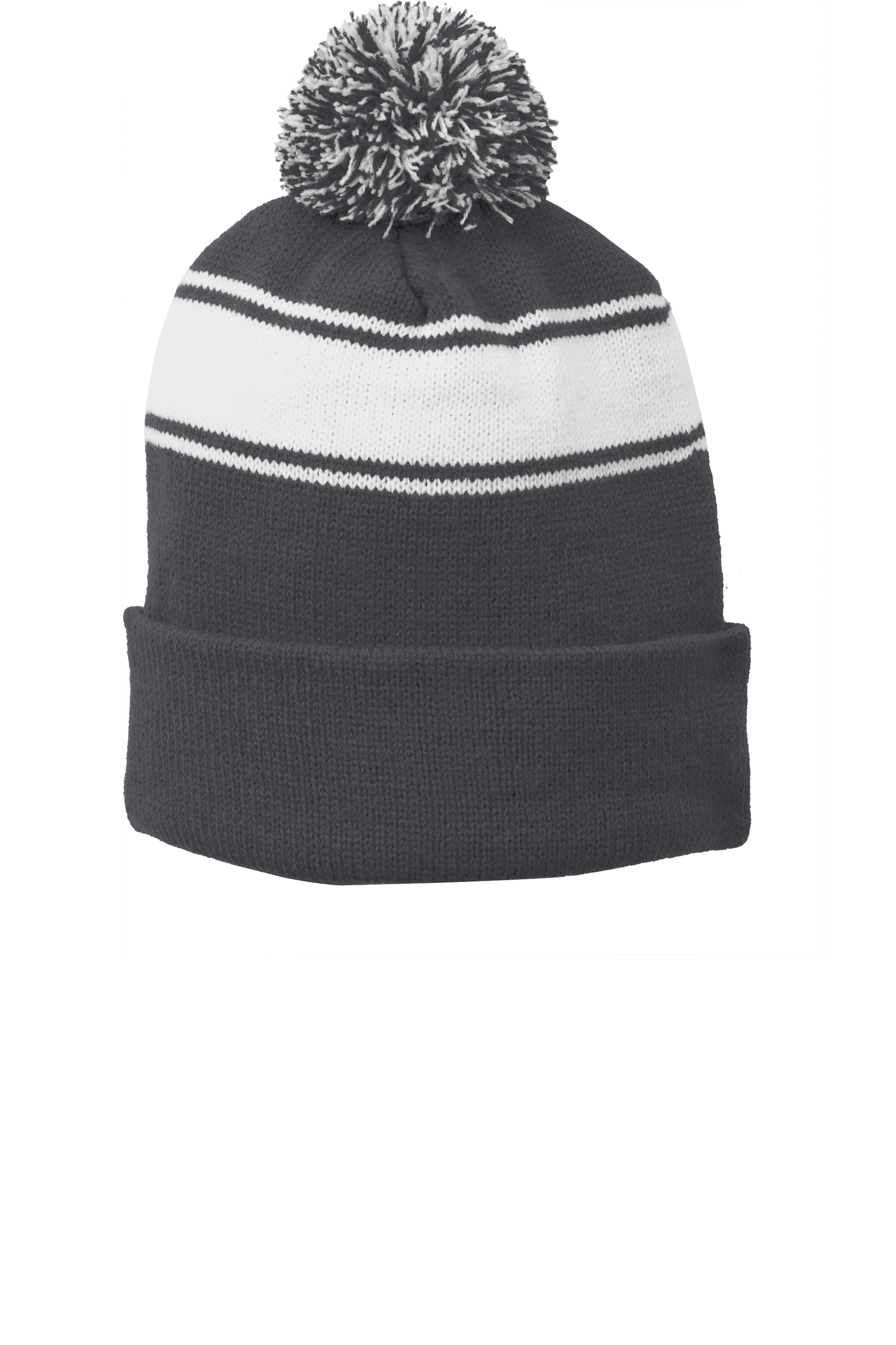 Standard Stripe Pom Pom Beanie