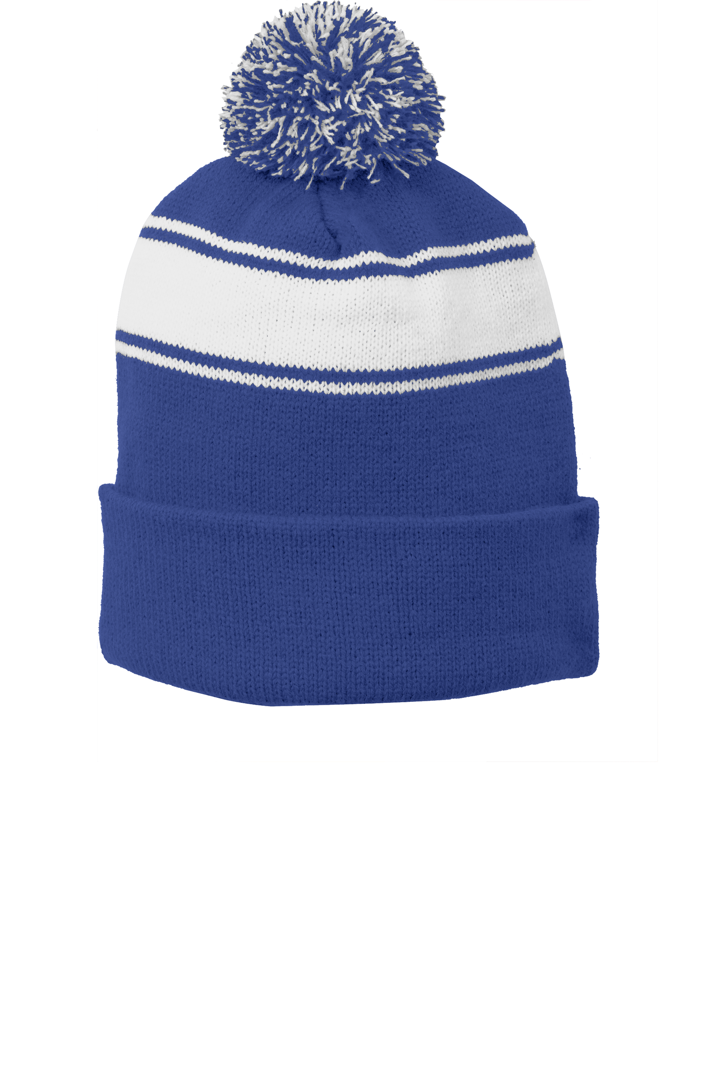 Standard Stripe Pom Pom Beanie