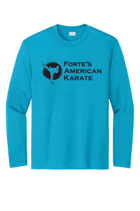 Forte's Fall Youth Long Sleeve Posicharge Competitor Tee